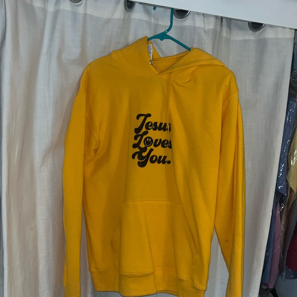 Jesus loves you hoodie